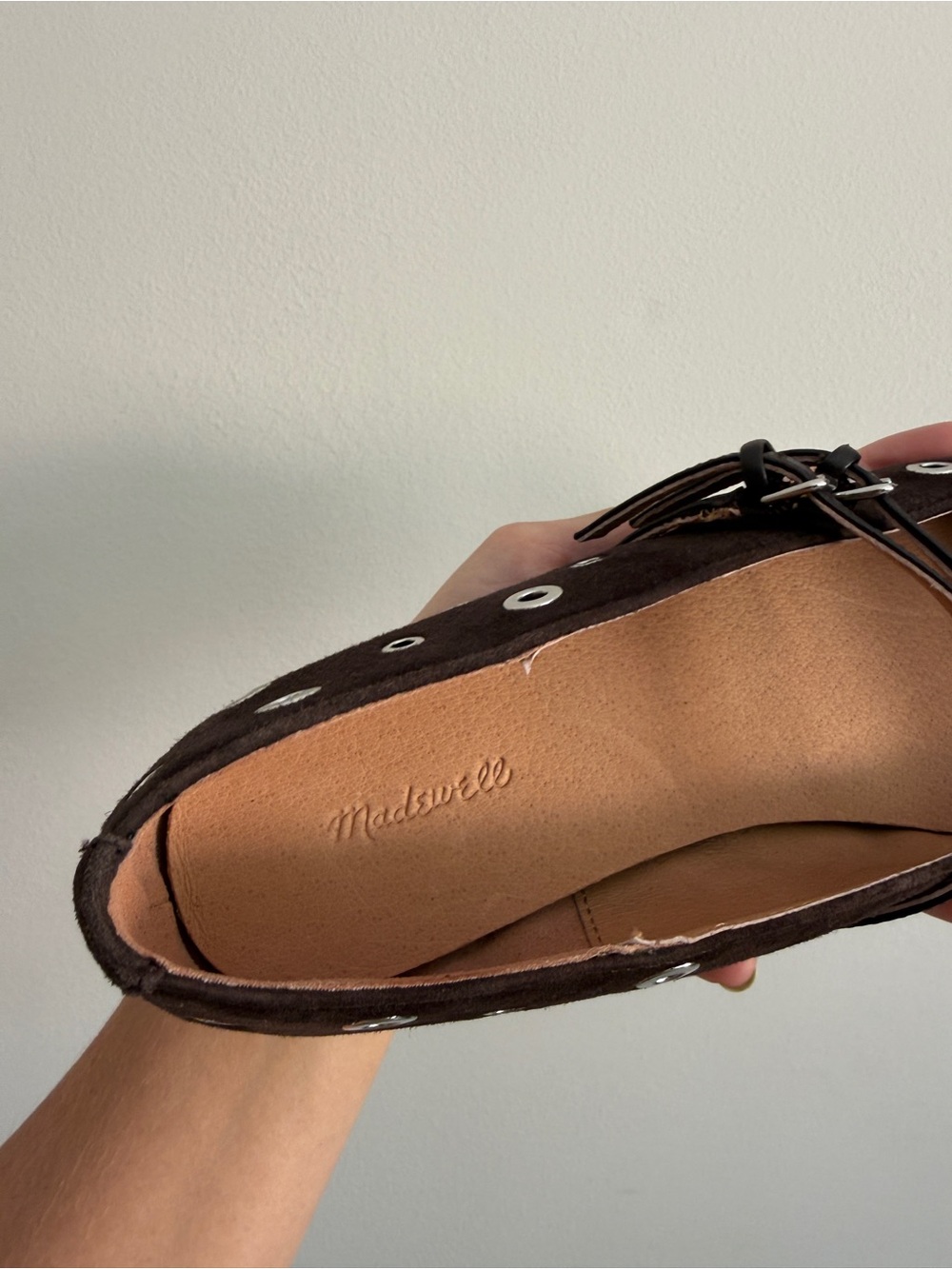 NWT Madewell’ The Greta’ Double-Strap Ballet Flat - Picture 9 of 10